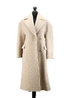 Beige Wool Acne Studios Coat