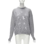 Grey Fabric Ermanno Scervino Sweater