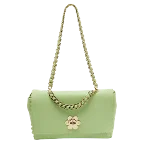 Green Leather Mulberry Shoulder Bag