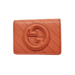 Orange Leather Gucci Wallet