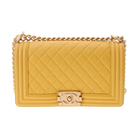 absorberende Vidunderlig stun Chanel Boy Bag | Autentiske second-hand Chanel tasker