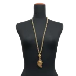 Gold Metal Chanel Necklace