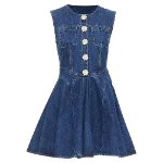 Blue Denim Self Portrait Dress