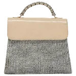 Grey Fabric Loewe Handbag