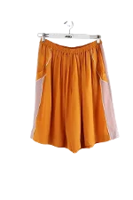 Orange Silk Pinko Short