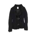 Black Canvas Chanel Jacket