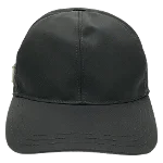 Black Fabric Prada Hat