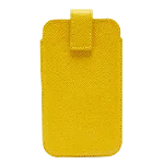 Yellow Leather Smythson Case