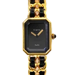 Black Stainless Steel Chanel Watch