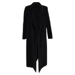 Black Wool Totême Coat