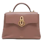 Pink Leather Mulberry Handbag