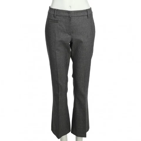 Grey Wool Brunello Cucinelli Pants