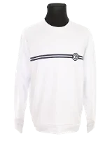 White Cotton Armani Sweater