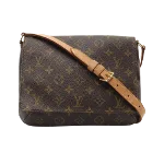 Brown Canvas Louis Vuitton Musette Tango