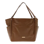 Brown Leather Burberry Tote