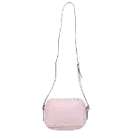 Pink Fabric Valentino Crossbody Bag