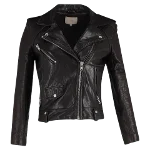 Black Leather IRO Jacket