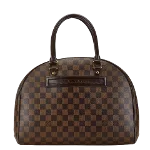 Brown Leather Louis Vuitton Nolita