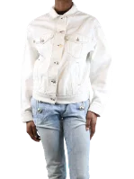 White Fabric MSGM Jacket