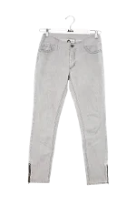 Grey Cotton Lanvin Jeans