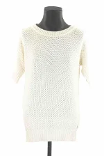 Beige Knit Loro Piana Sweater