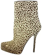 Animal print Fabric Gucci Boots