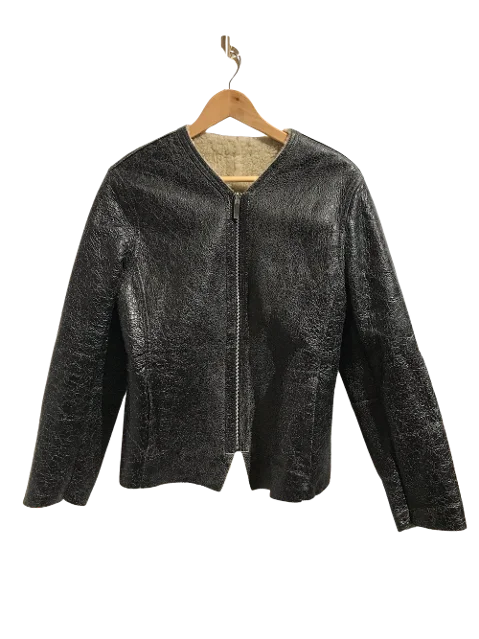 Black Leather Isabel Marant Jacket