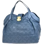 Navy Leather Louis Vuitton Mahina