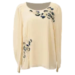 Nude Silk Vanessa Bruno Top