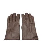 Brown Leather Ralph Lauren Gloves