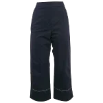 Navy Cotton Sportmax Pants