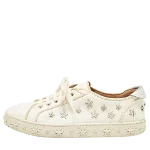 White Leather Aquazzura Sneakers