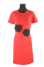 Red Cotton Sonia Rykiel Dress