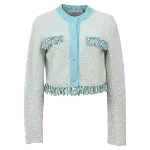 Blue Cotton Lanvin Cardigan