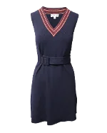 Navy Viscose Claudie Pierlot Dress