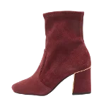 Burgundy Suede Tory Burch Boots