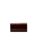 Red Leather Louis Vuitton Key Pouch