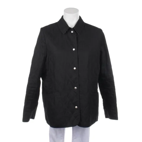 Black Polyester Burberry Jacket