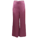 Pink Satin Vince Pants