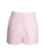 Pink Wool Valentino Shorts