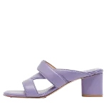 Purple Leather Bottega Veneta Sandals