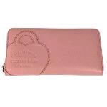 Pink Leather Tiffany & Co. Wallet