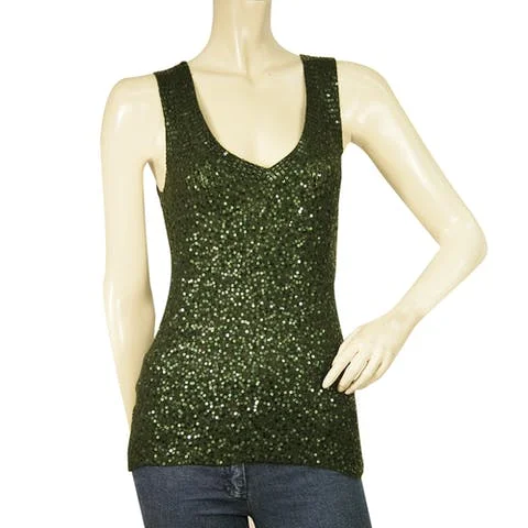 Green Cashmere DKNY Top
