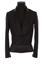 Black Wool Karl Lagerfeld Jacket