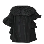 Black Satin Simone Rocha Top