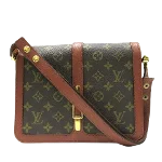 Brown Canvas Louis Vuitton Crossbody Bag