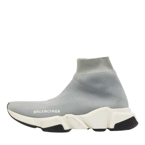 Grey Knit Balenciaga Sneakers