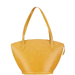 Yellow Leather Louis Vuitton Saint Jacques