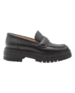 Black Leather Gianvito Rossi Loafers