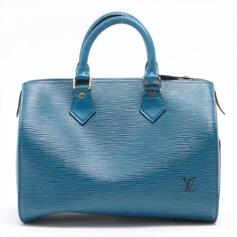 Blue Canvas Louis Vuitton Speedy